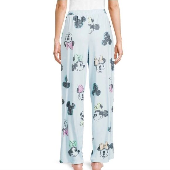 Minnie And Mickie Mouse Women's Printed Sleep Pants With Pockets Size 3X - Picture 1 of 13